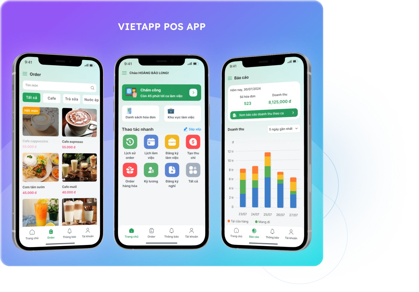 Vietapp POS App